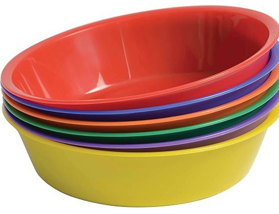 Tuff / Sand / Water Trays EDX Education | Colour Sorting Bowls