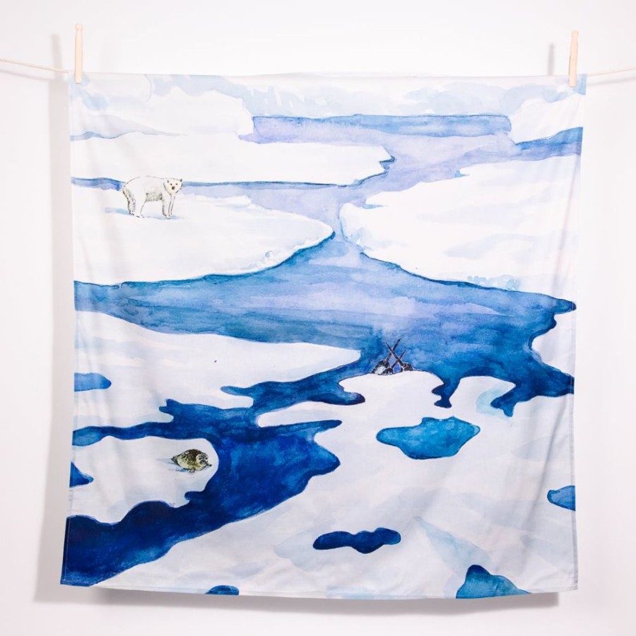 Let'S Move! Wonder Cloths | Wondercloths Organic Cotton Scenery- Arctic