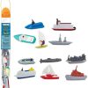 Learning Axse | Safari Toob - In The Water (Boats And Vessels) (11Pcs)