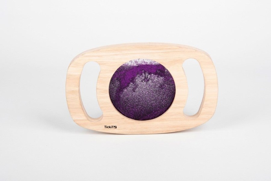 Learning Commotion | Tickit Easy Hold Purple Glitter Panel