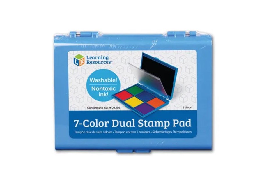 Arts And Crafts Learning Resources | Learning Resources 7-Colour Ink Stamp Pad