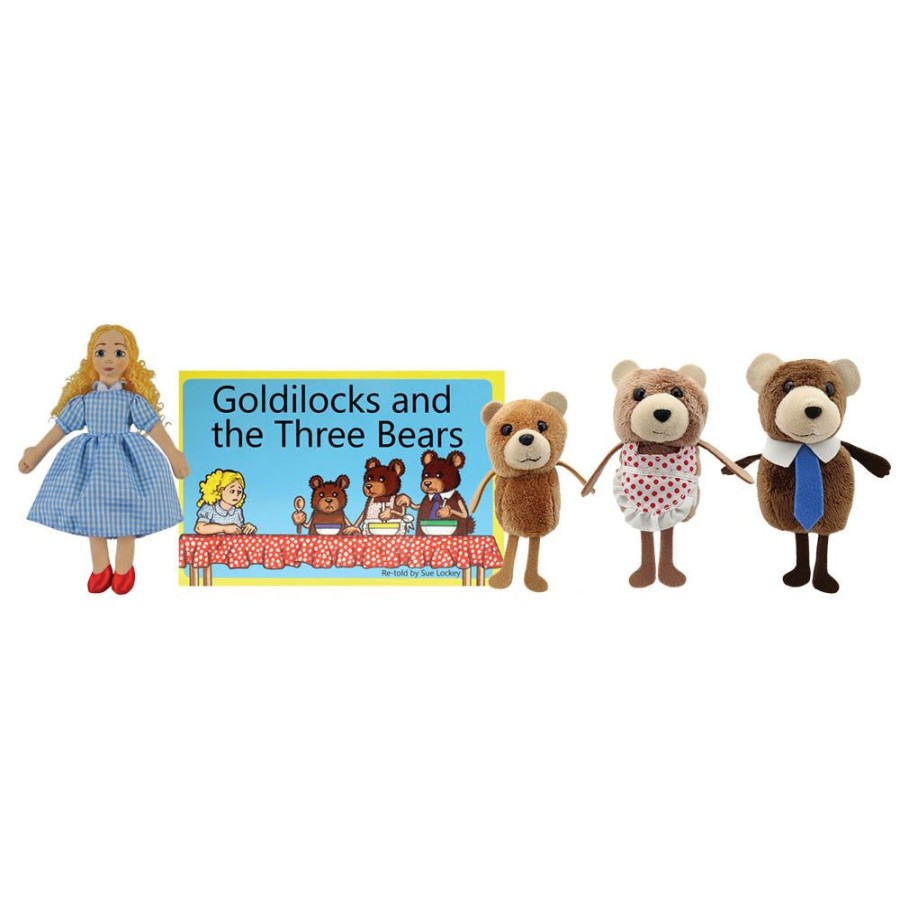 Stories & Puppets Puppet Company | The Puppet Company - Goldilocks And The 3 Bears Story Set