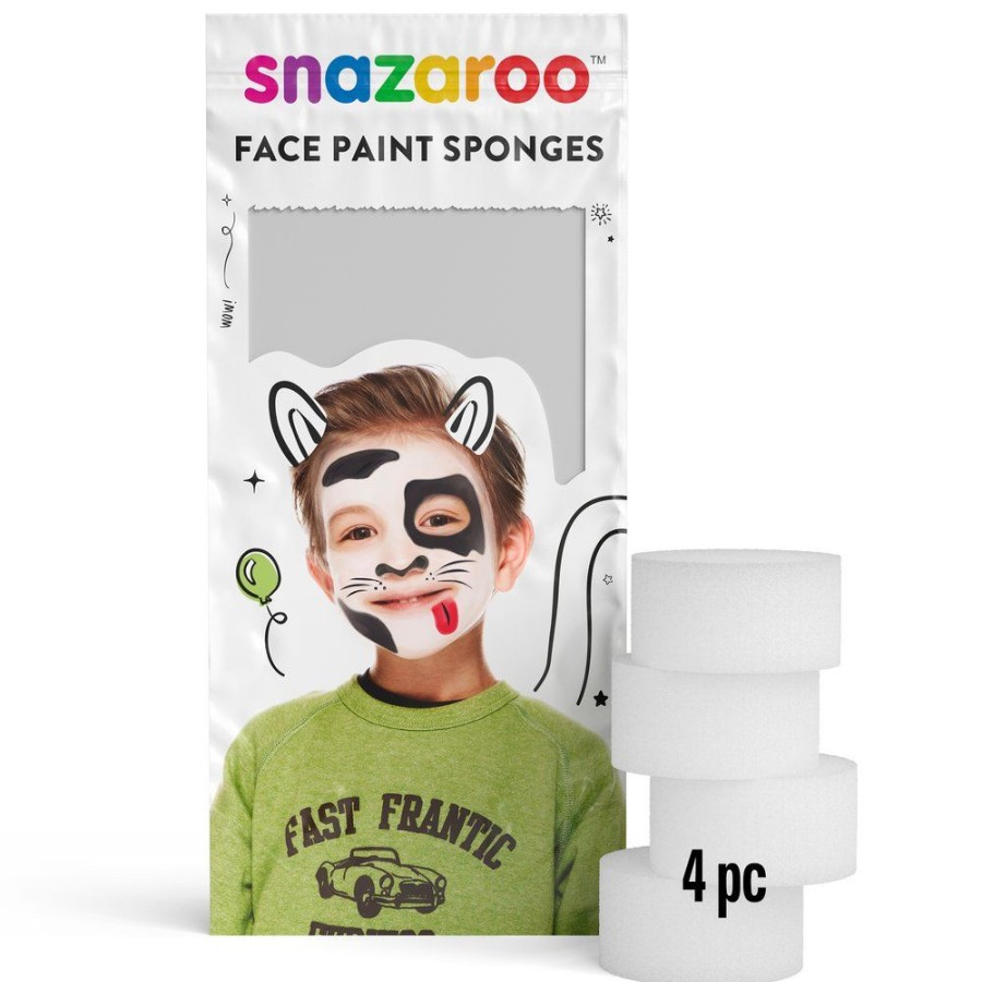 Face Painting Hillsart | Snazaroo- Hi Density Sponge 4 Pack