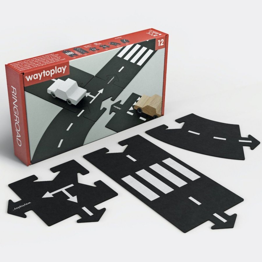 Games Way to Play | Way To Play Flexible Roads - Ringroad 12 Pcs