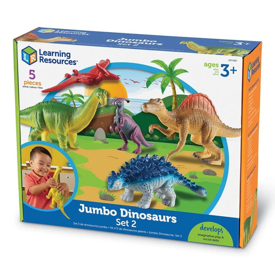 Animals Learning Resources | Lr Jumbo Dinosaurs (Set 2)