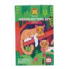 Arts And Crafts Bigjigs | Tiger Tribe Hidden Patterns Set - Animals