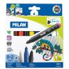 Stocking Fillers Portfolio | Milan Maxi Magic Colour Changing Fibre Tip, Box Of 8+2 Changers