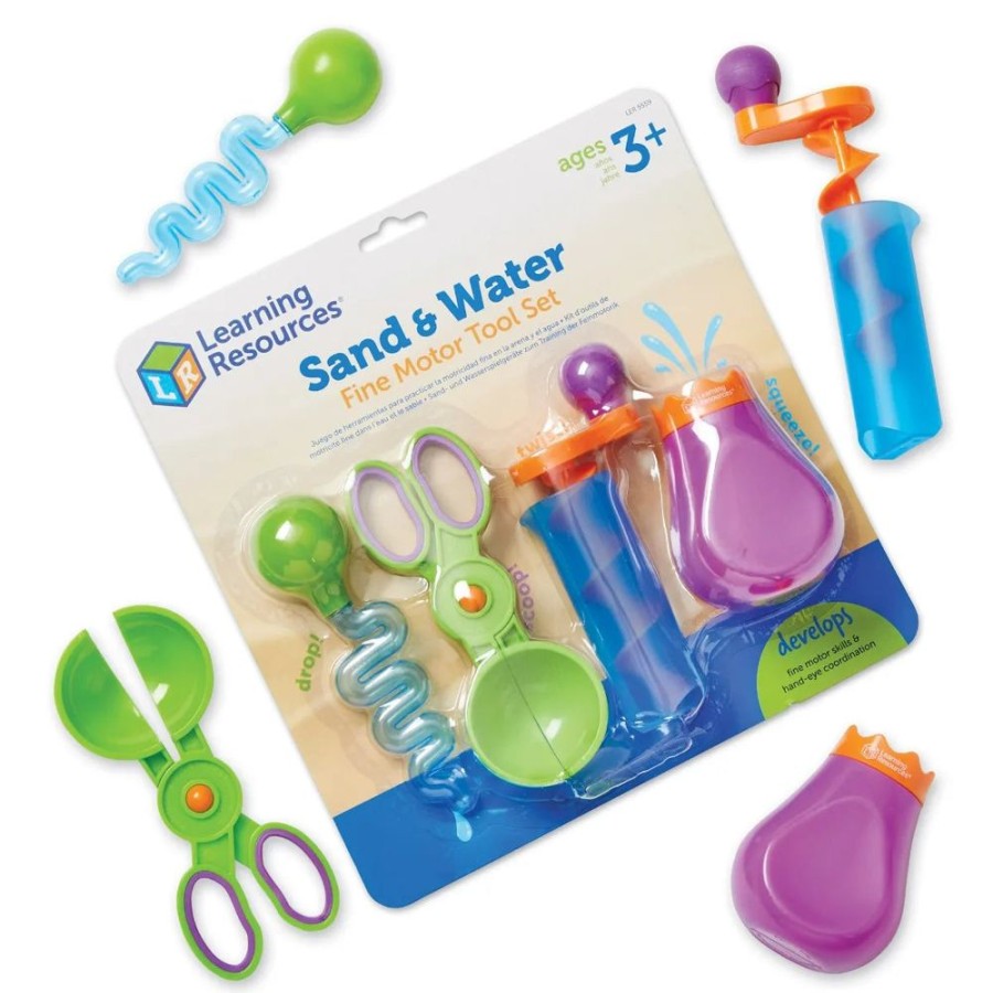 Tuff / Sand / Water Trays Learning Resources | Lr Sand & Water Fine Motor Tools