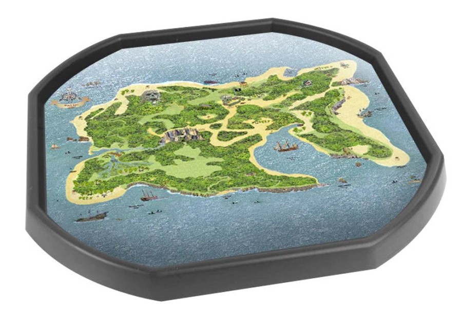 Tuff / Sand / Water Trays Tiger Moon | Tuff Tray Mat Insert- Pirates Island