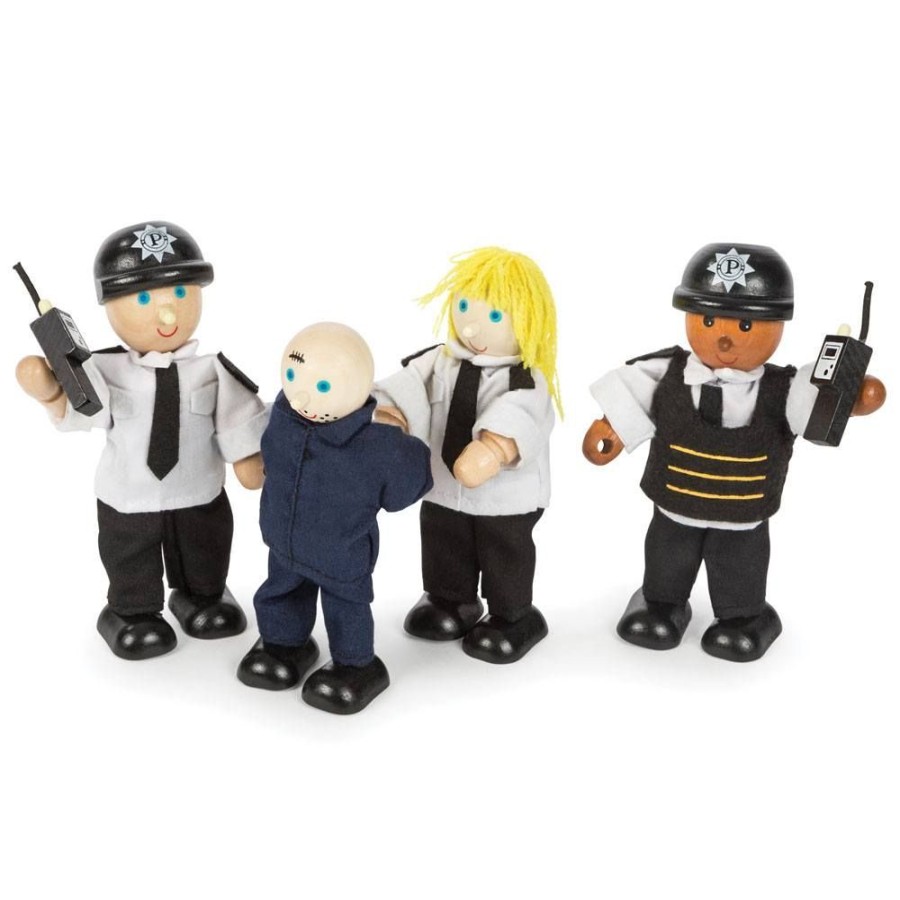 Wooden Toys Bigjigs | Bigjigs Police Officer And Prisoner