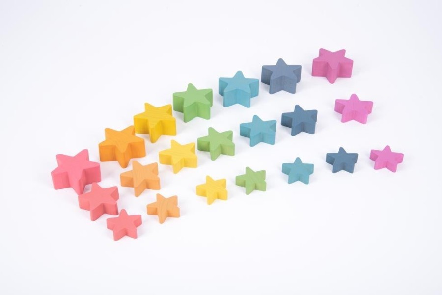 Blocks Commotion | Tickit Rainbow Wooden Stars