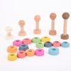 Wooden Toys Commotion | Tickit Rainbow Community People (5 People)