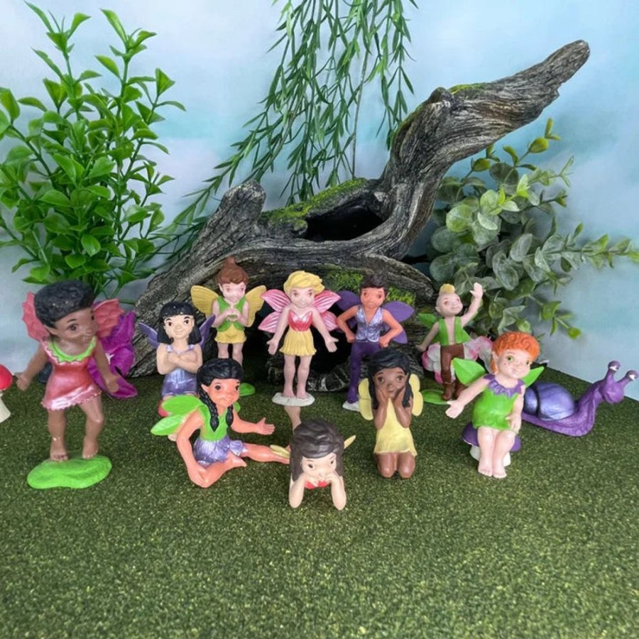 Stories & Puppets Axse | Safari Toob - Friendly Fairies Super Tube 12Pcs