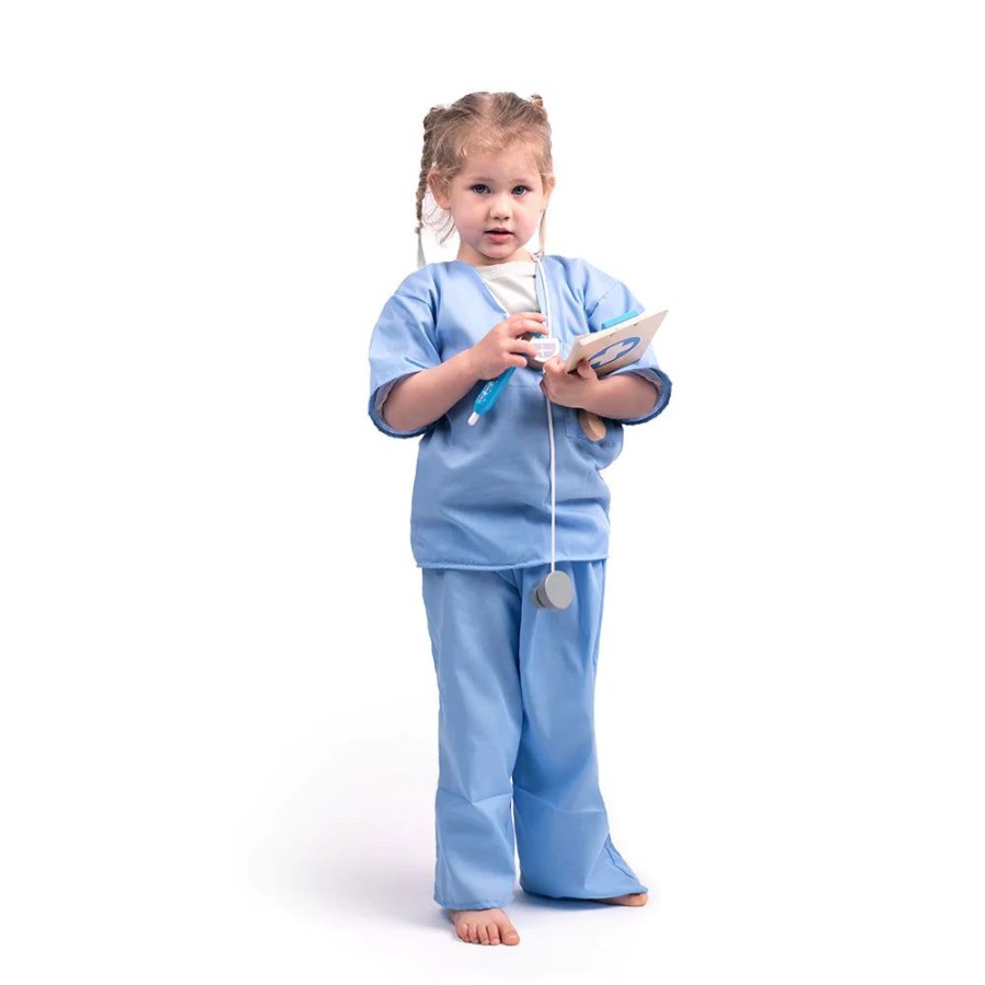 Gift / Party Ideas Bigjigs | Doctor Dress Up Costume