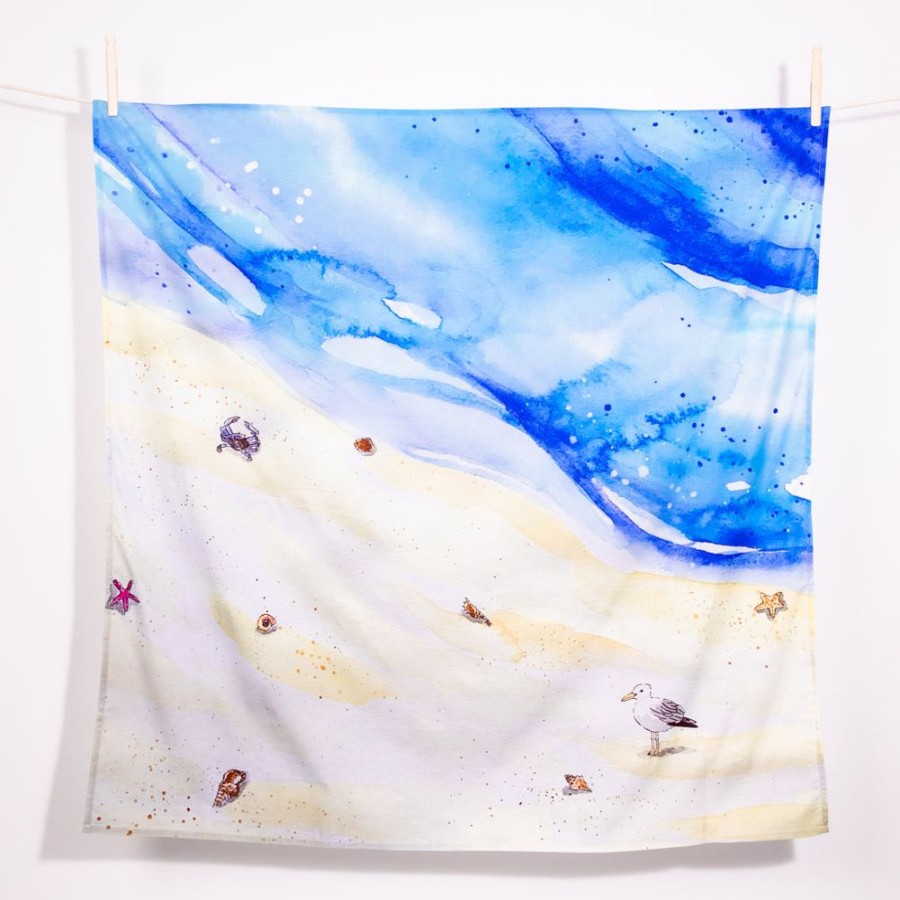 Learning Wonder Cloths | Wondercloths Organic Cotton Scenery- At The Beach