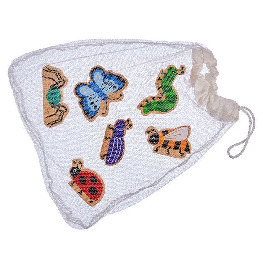 Wooden Toys Lanka Kade | Lanka Kade Wooden Minibeast Bag Of 6