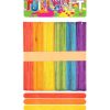 Arts And Crafts Portfolio | Rainbow Wooden Lollipop Sticks 100Pcs