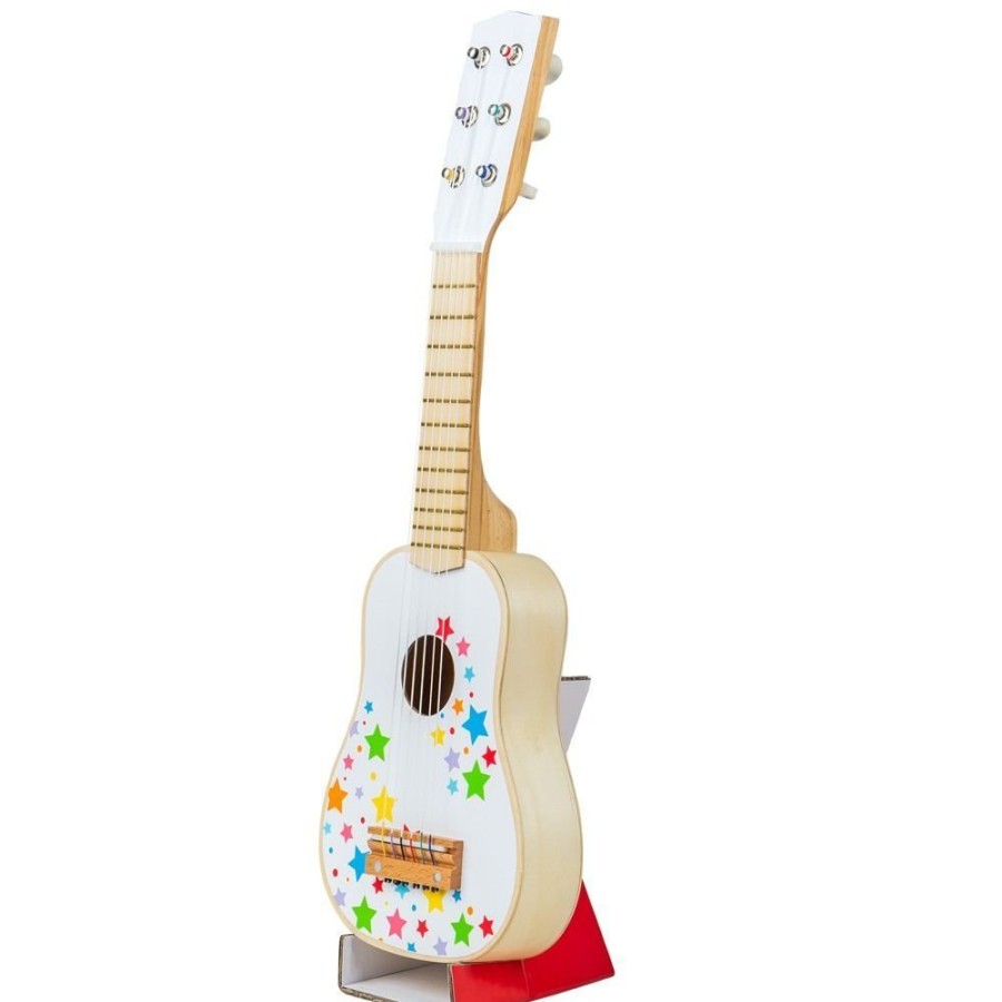 Sensory Play Bigjigs | Bigjigs Wooden Guitar