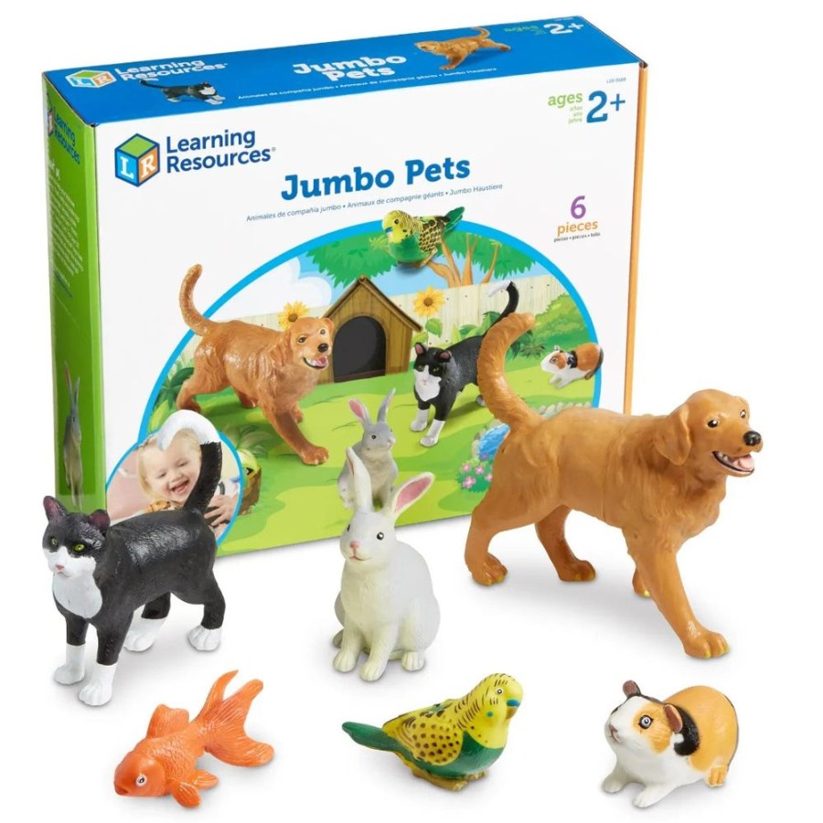 Animals Learning Resources | Lr Jumbo Pet Animals