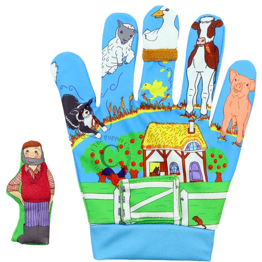 Stories & Puppets Puppet Company | Nursery Rhymes Mitts - Old Macdonald