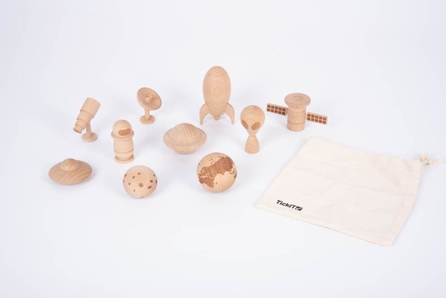 Learning Commotion | Tickit Wooden Space Adventure 10Pcs