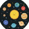 Sensory Play Tiger Moon | Tuff Tray Mat Insert - Solar System Planets