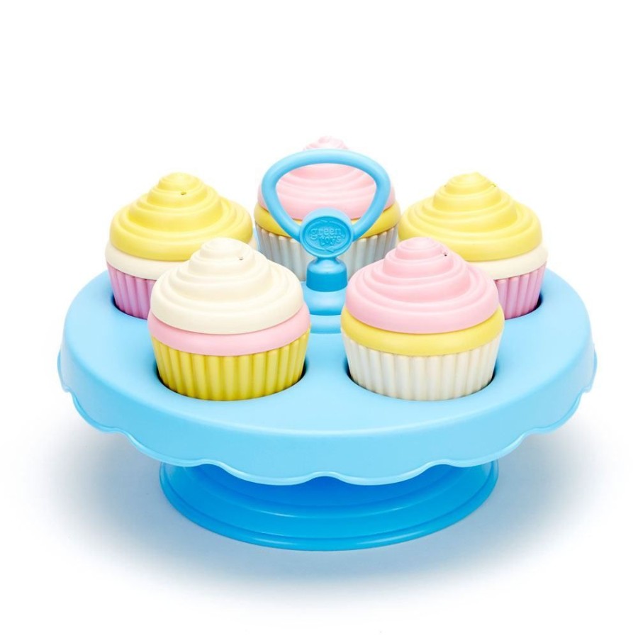 Games Bigjigs | Green Toys Cupcake Playset