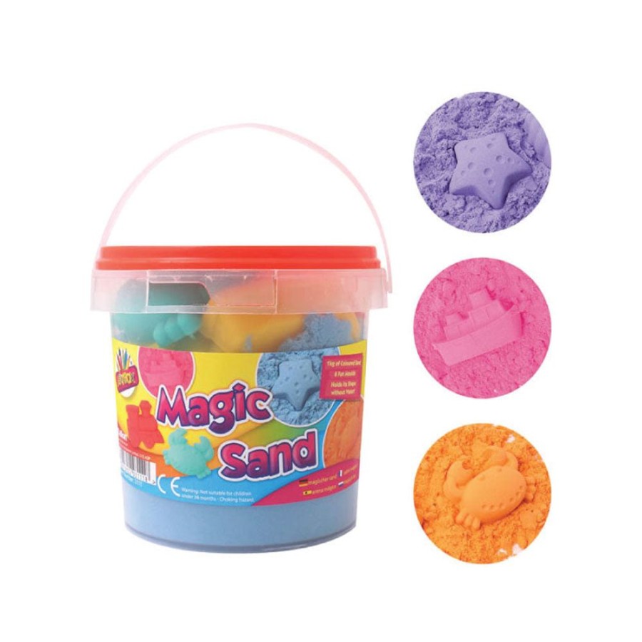 Playdough Portfolio | Magic Sand Bucket With Modelling Tools