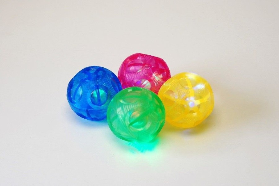 Gift / Party Ideas Commotion | Tickit Textured Flashing Balls - Irregular Bounce