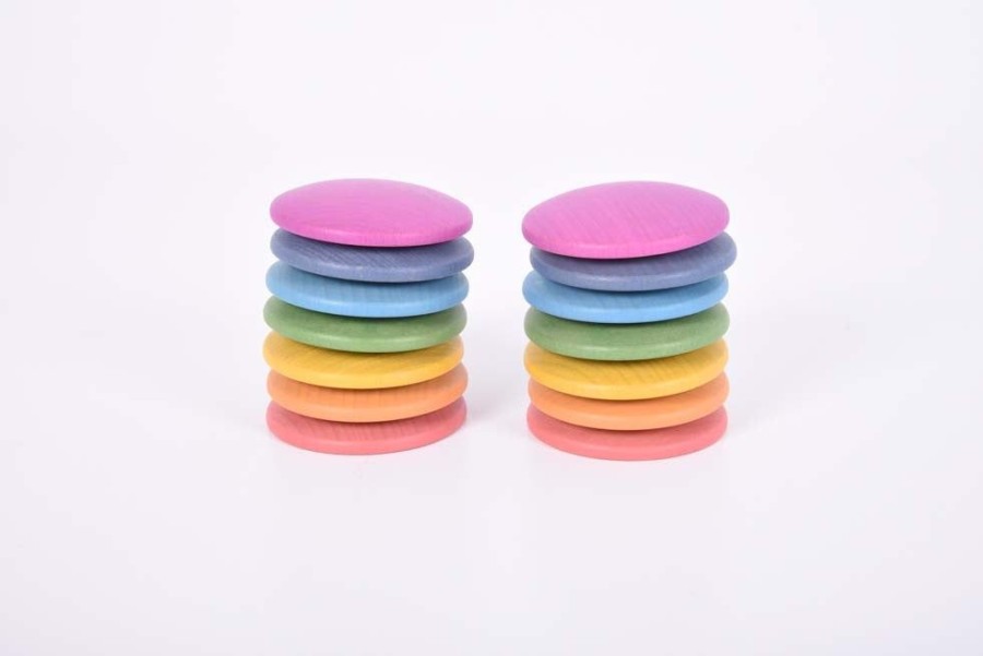 Wooden Toys Commotion | Tickit Wooden Rainbow Discs