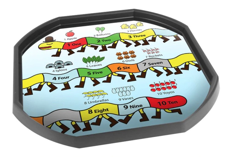 Playdough Tiger Moon | Tuff Tray Mat Insert - Centipide 1-10