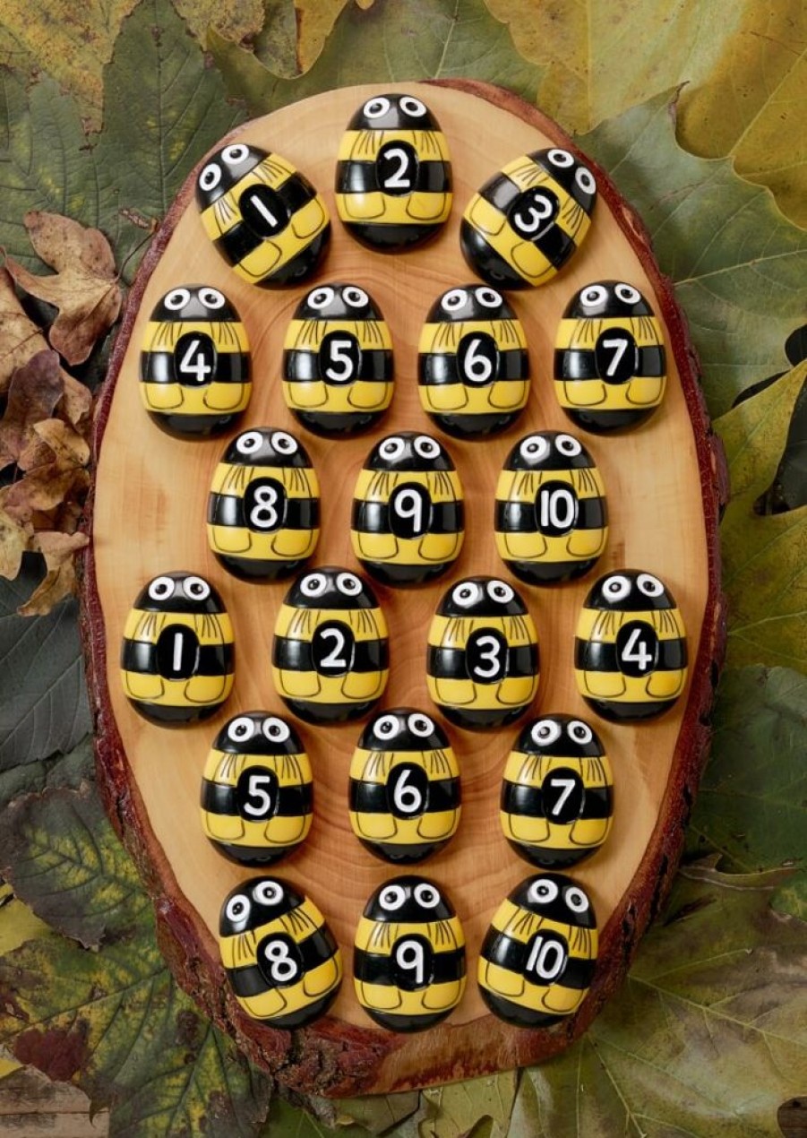 Learning Yellow Door | Yellow Door Honey Bee Number Stones