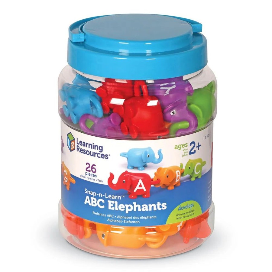 Sensory Play Learning Resources | Lr Abc Elephants Uppercase