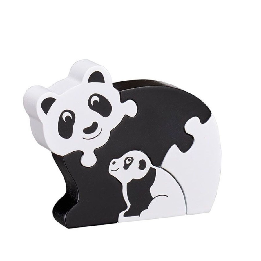 Animals Lanka Kade | Lanka Kade Wooden Panda & Baby Jigsaw Puzzle