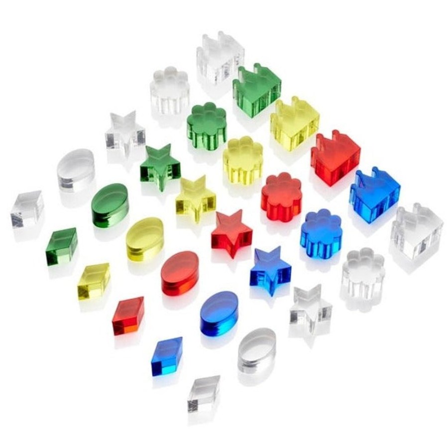 Small World Play Commotion | Tickit Small Colour Crystal Treasures (30Pcs)