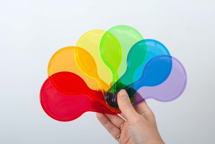 Sensory Play Commotion | Tickit Translucent Colour Paddle Set