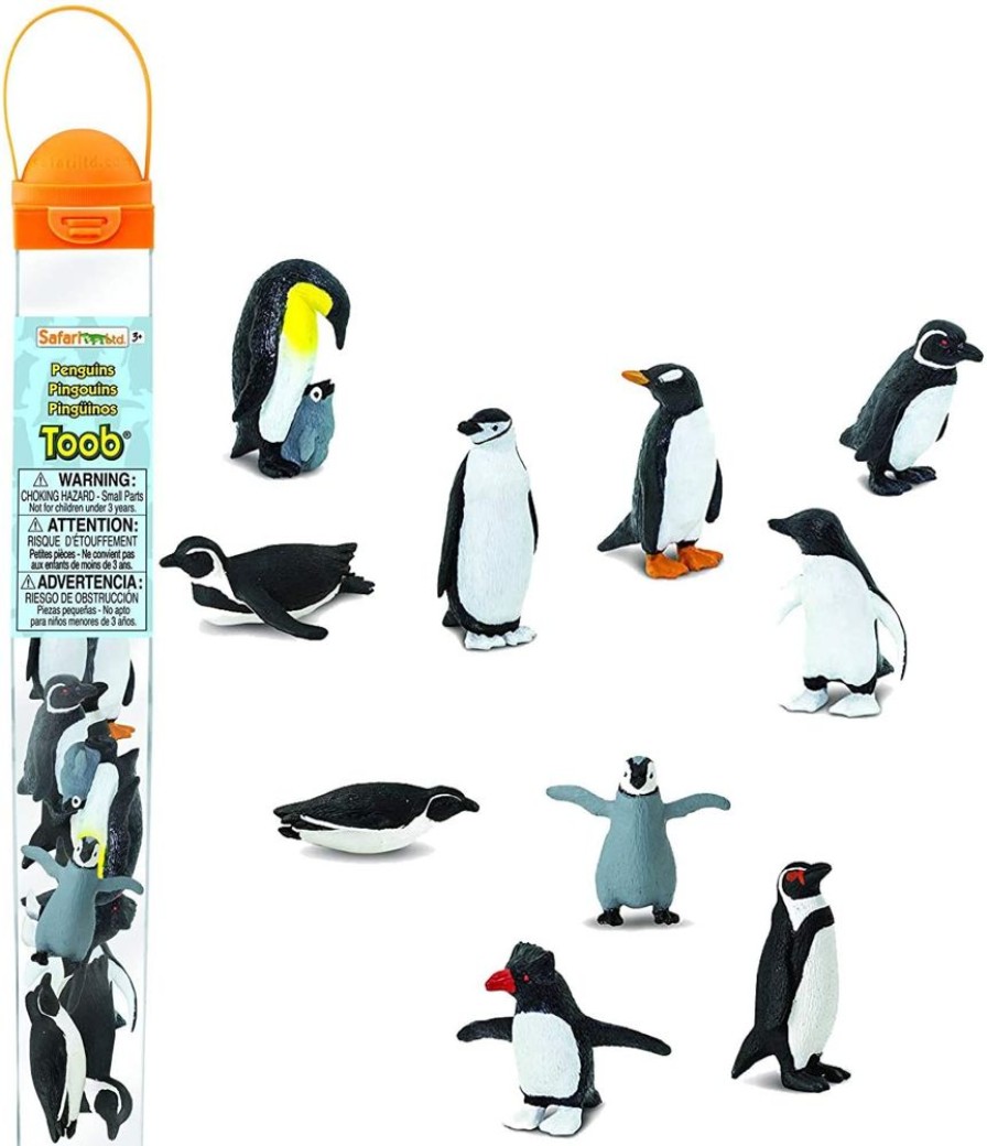 Sensory Play Axse | Safari Toob - Penguins (10Pcs)