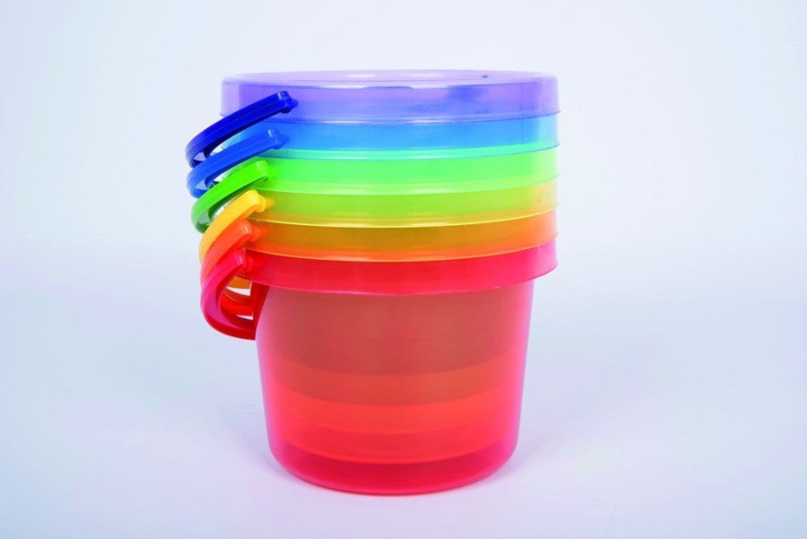 Tuff / Sand / Water Trays Commotion | Tickit Translucent Bucket Set