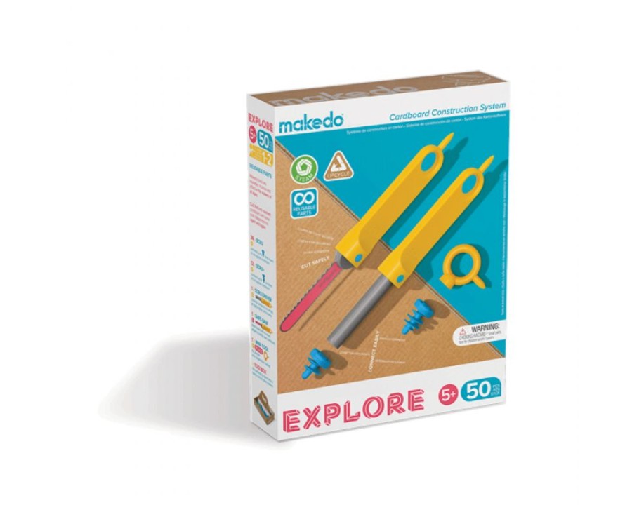 Arts And Crafts Bigjigs | Makedo Explore Set (Starter Set)