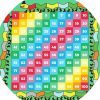 Sensory Play Tiger Moon | Tuff Tray Mat Insert - 1-100 Number Grid Centipide