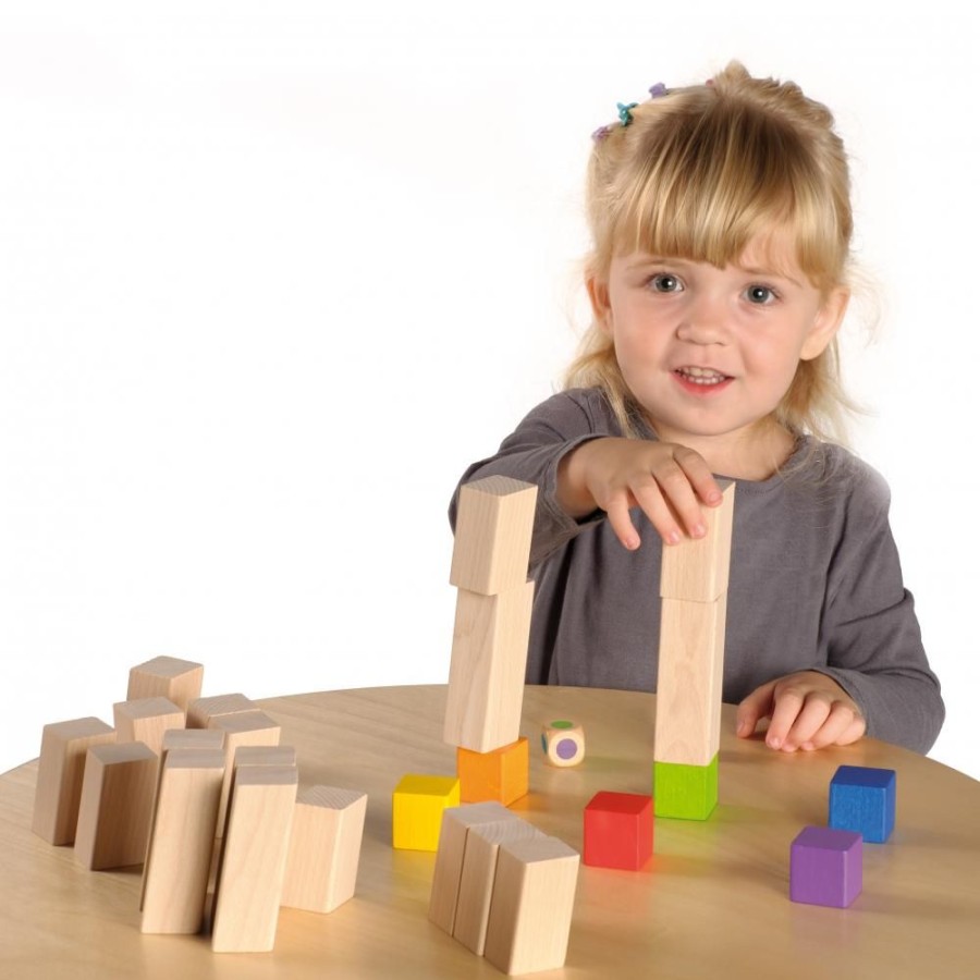 Gift / Party Ideas Erzi | Erzi Wooden Game - Tricky Blocks