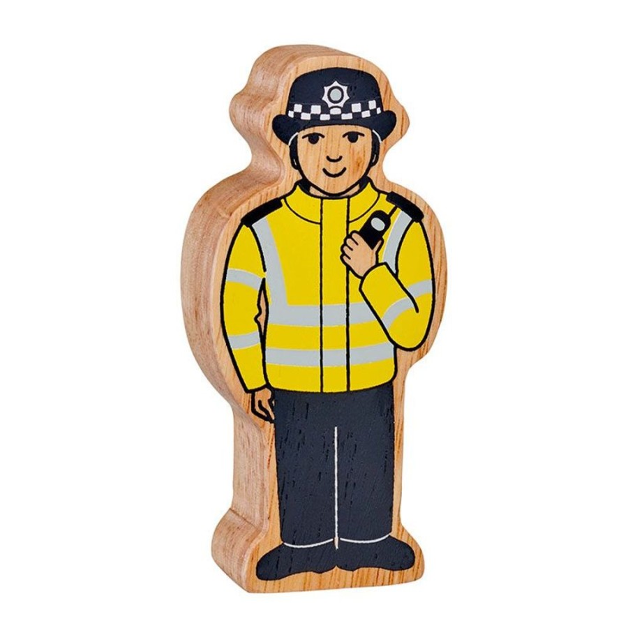 Small World Play Lanka Kade | Lanka Kade Wooden Policewoman