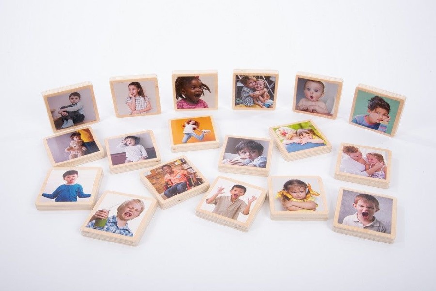 Wooden Toys Commotion | My Emotions Wooden Tiles