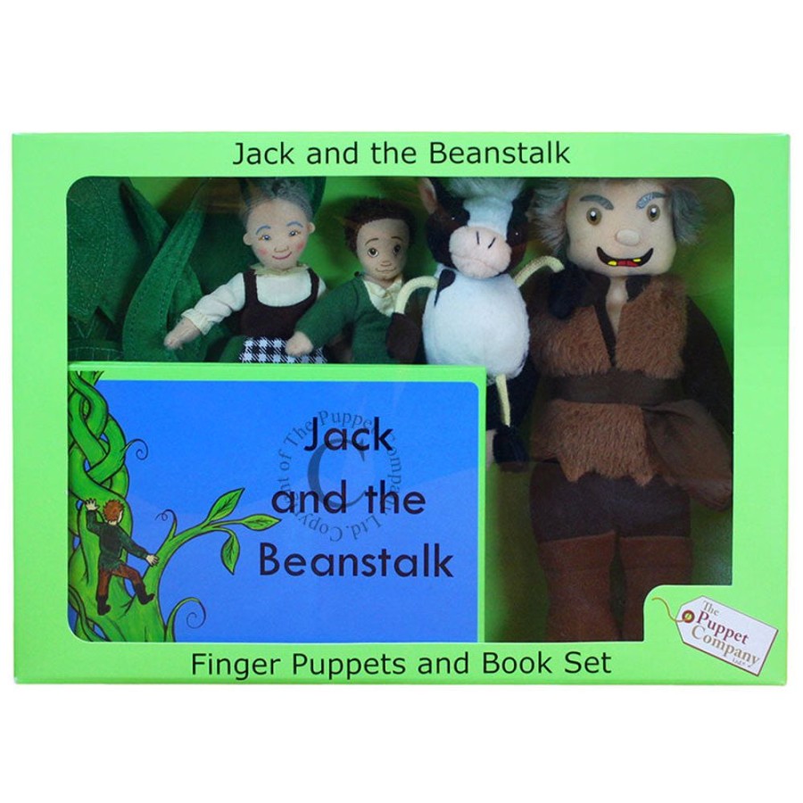 Small World Play Puppet Company | Jack & The Beanstalk Finger Puppets And Story Set