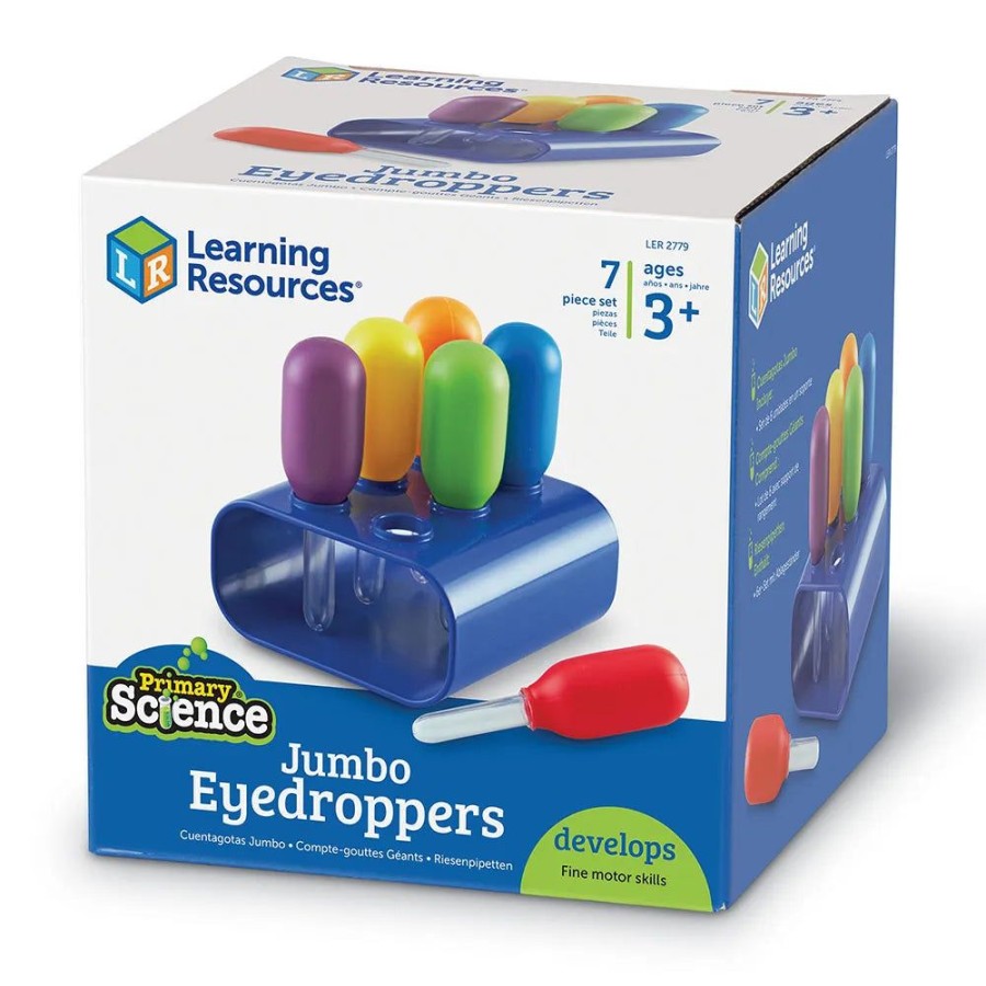 Tuff / Sand / Water Trays Learning Resources | Lr Science Jumbo Droppers