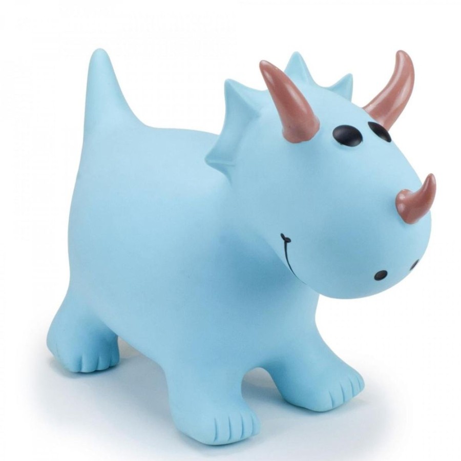 Outdoors Hippychick | Happy Hopperz Turquoise Triceratops